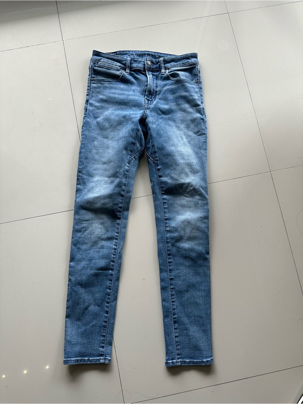 American Eagle Outfitters Blue Skinny Jeans